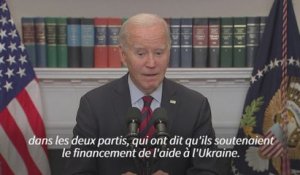 Etats-Unis : Joe Biden préoccupé par le maintien de l'aide à l'Ukraine