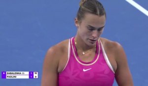 Pékin - Pas si simple pour Sabalenka