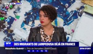 Migrants de Lampedusa à Paris: "La question qui se pose, c'est comment est-ce qu'on les accueille?", pour Lamia El Aaraje (première secrétaire fédérale du PS à Paris)
