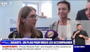 Plan pour les aidants: Aurore Bergé annonce la création de "6000 places de solutions supplémentaires"