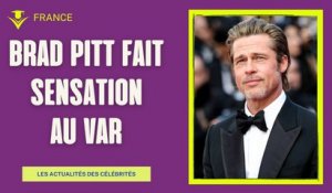 Brad Pitt fait une apparition surprise dans un village du Var !