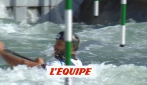 Titouan Castryck magistral vainqueur à Vaires-sur-Marne - Canoë - kayak - CM (H)