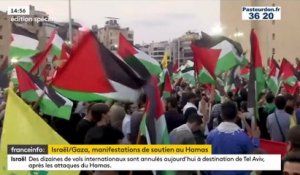 Attaque du Hamas - Reportage dans ces pays qui soutiennent l'agression d'Israël avec des manifestations de masse dans les rues