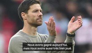 7e j. - Xabi Alonso : "Nous devons rester calmes"