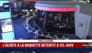 Attaque du Hamas : Les présentateurs de la chaîne i24 News quitte l'antenne en plein direct après une alerte à Tel Aviv, où se trouvent les studios
