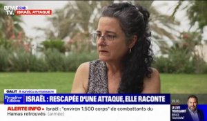 "Il y avait un terroriste dans la maison": rescapée d'une attaque du Hamas en Israël, elle raconte
