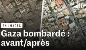 Guerre Israël-Hamas : des images satellite montrent les dégâts des frappes israéliennes à Gaza