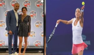 Alizé Lim décolletée avec Tony Parker : apparition glamour pour un évènement basket