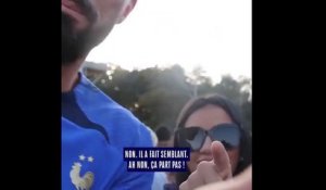 La gaffe de Giroud en signant au feutre indélébile la caméra des Bleus