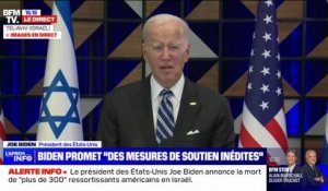 Joe Biden: "Les terroristes ne gagneront pas, la liberté s'imposera"