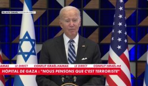 Joe Biden en Israël : «Les Etats-Unis sont à vos côtés et resteront à vos côtés»