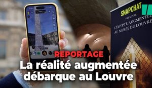 Grâce à la réalité augmentée, Snapchat et le Louvre redonnent vie à l’Égypte Antique