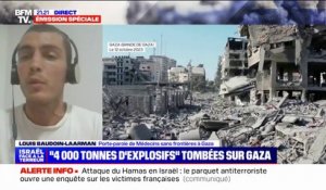 Louis Baudoin-Laarman (porte-parole de Médecins sans frontières à Gaza): "La situation est vraiment dramatique (...) tous les lits d'hôpitaux sont plein"