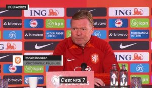 Koeman : "Notre objectif est de gagner"