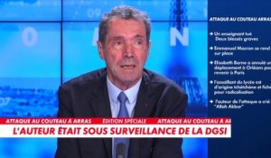 Christian Prouteau, au sujet du suspect dans l’attaque du lycée d’Arras : «S’il était en surveillance renforcée que craindre de ceux qui ne le sont pas ?»