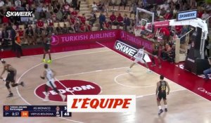Le résumé de Monaco - Bologne  - Basket - Euroligue (H)
