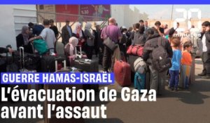 Guerre Hamas-Israël : Des milliers de personnes tentent de quitter Gaza avant l'assaut