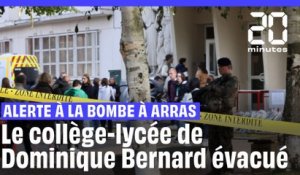 Attaque à Arras : le collège-lycée où a été tué Dominique Bernard évacué après une alerte à la bombe