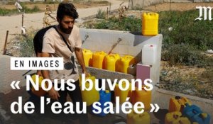 Dans le sud de Gaza, la menace d’une crise de l’eau