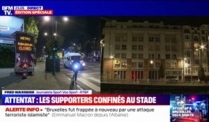 "Le speaker a dit que les joueurs suédois ne voulaient pas recommencer et que les joueurs belges étaient solidaires": Les supporters du match Belgique-Suède confinés au sein du stade Roi Baudouin à la suite de l'attentat de Bruxelles
