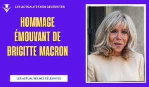 Brigitte Macron Honore la Mémoire de Dominique Bernard