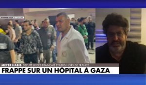 Meyer Habib : «Jamais Israël ne bombarderait volontairement un hôpital et des civils. Israël est une armée morale»