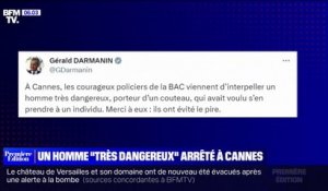 Cannes: un homme interpellé après avoir menacé une personne avec un couteau