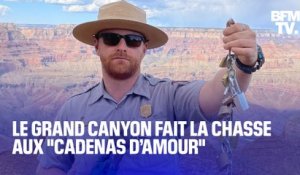 Le Grand Canyon fait la chasse aux "cadenas d’amour