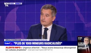 Gérald Darmanin: "On a expulsé plus de 922 fichés S radicalisés"