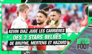 Belgique : Diaz "donne plus de crédit à la carrière de Mertens et De Bruyne qu'à celle de Hazard"
