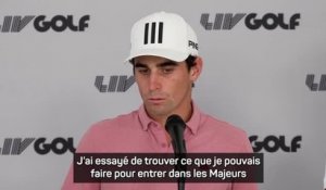 LIV Golf - Niemann : "J'espère avoir la chance de participer à des tournois majeurs"