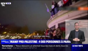 Manifestation pro-palestinienne: 4000 personnes se sont rassemblées à Paris