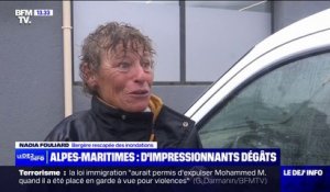 "Si le vent s'engouffrait, la roulotte chavirait": la frayeur de cette bergère, rescapée des inondations dans les Alpes-Maritimes