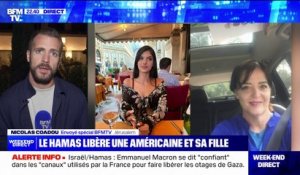 Le Hamas et Israël annoncent ce soir la libération de deux otages américaines, Emmanuel Macron souligne le "rôle très important" du Qatar