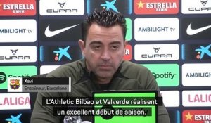 Xavi : "L’Athletic Bilbao est une equipe courageuse"