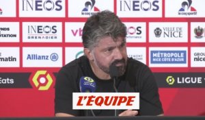 Clauss touché à la cuisse droite lors de Nice-OM - Foot - L1 - OM