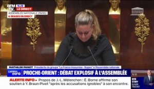 "La France de Darmanin est devenue le pays où le seul crime de Benzema est de s'appeler Karim", dénonce Mathilde Panot