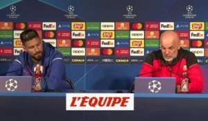 Pioli : « Luis Enrique fait un travail incroyable à Paris » - Foot - C1 - AC Milan