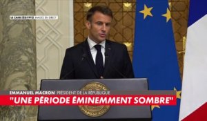Emmanuel Macron : «La première urgence c’est de libérer nos otages»