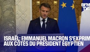 "La France ne pratique pas le double standard": la prise de parole d'Emmanuel Macron aux côtés du président égyptien en intégralité