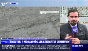 Émeutes: pour Benoît Jimenez, maire de Garges-lès-Gonesse, l'urgence est à "la réparation des dégâts"