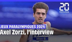 Jeux paralympiques : Axel Zorzi, l'interview