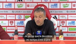 10e j. - Luis Enrique : “La pire 2ème mi-temps depuis que je suis au PSG”