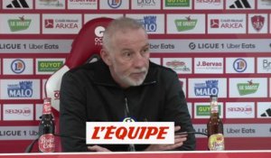 Roy : «Les joueurs n'ont pas été récompensés» - Foot - L1 - Brest