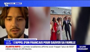 Gaza: "Huit membres de la famille directe de ma compagne ont été tués dans un bombardement, dont six enfants" affirme Josselin, un Français marié à une Palestinienne
