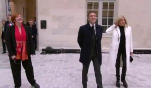 Emmanuel et Brigitte Macron sont arrivés à la Cité internationale de la langue française