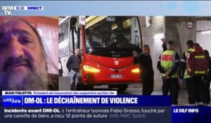Violences avant le match OM-OL: "C'est une horreur" affirme Jean Tolotta, président de l'association des supporters section Var