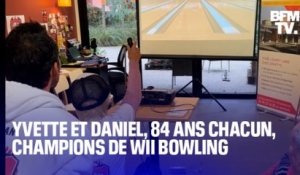 TANGUY DE BFM - Yvette et Daniel, 84 ans chacun, champions de Wii Bowling