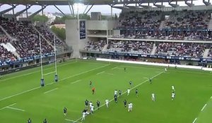 TOP 14 - Essai de Max SPRING (R92) - Montpellier Hérault Rugby - Racing 92 - Saison 2023-2024