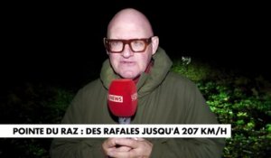 Pointe du Raz : des rafales jusqu’à 207km/h